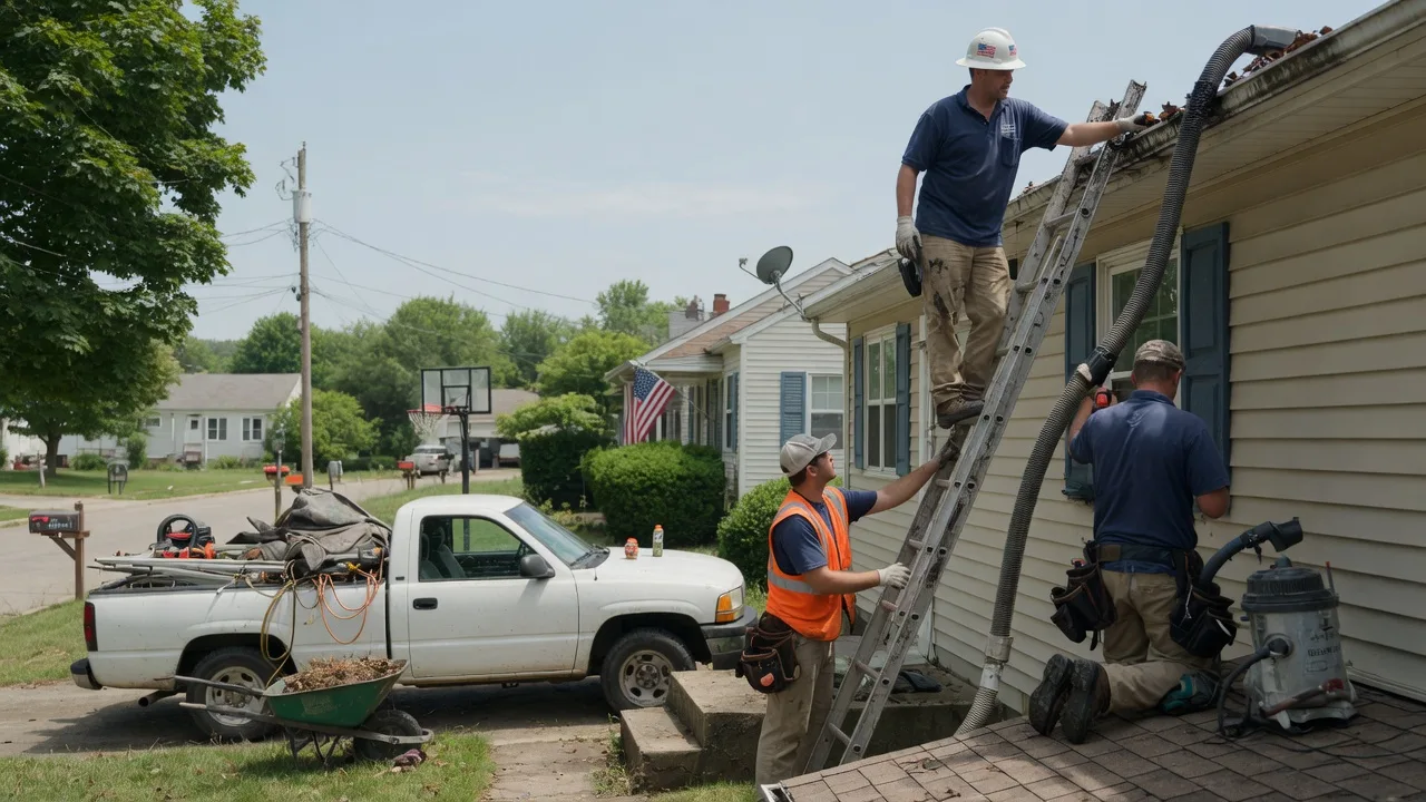 Gutter Installation in Sardinia, OH near me